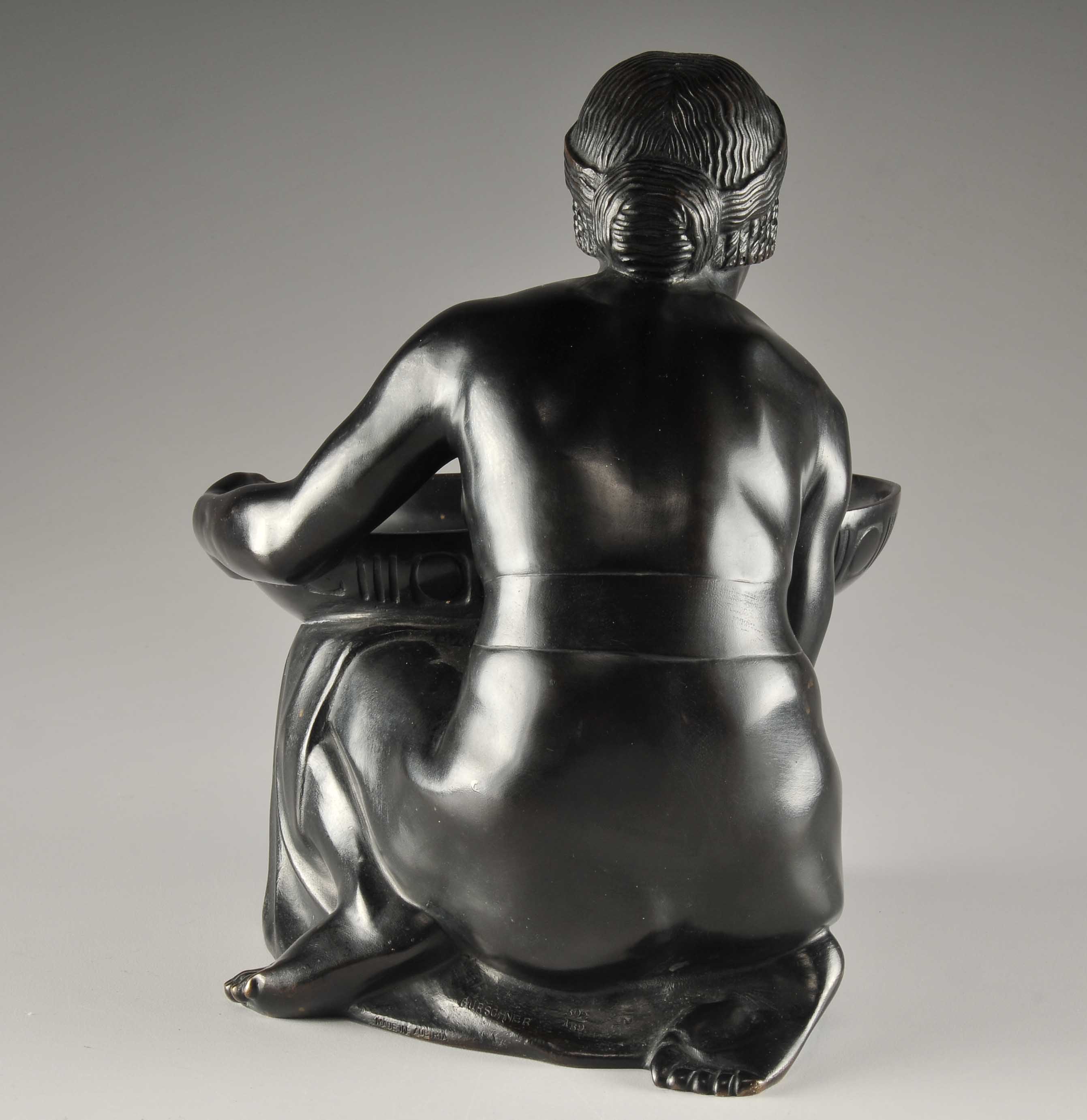 Gustav Gurschner, Bronze Art Deco Sculpture