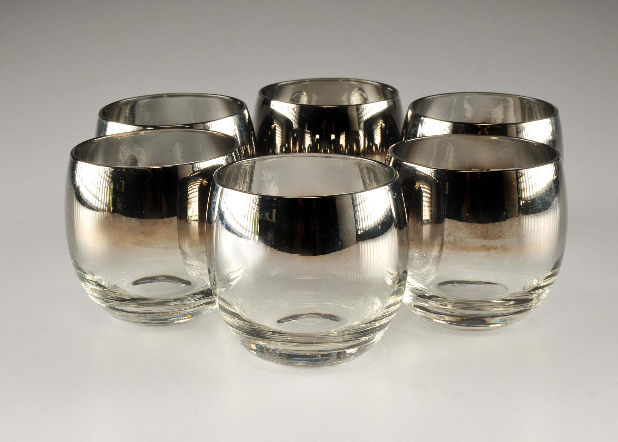 Silver Luster Glassware