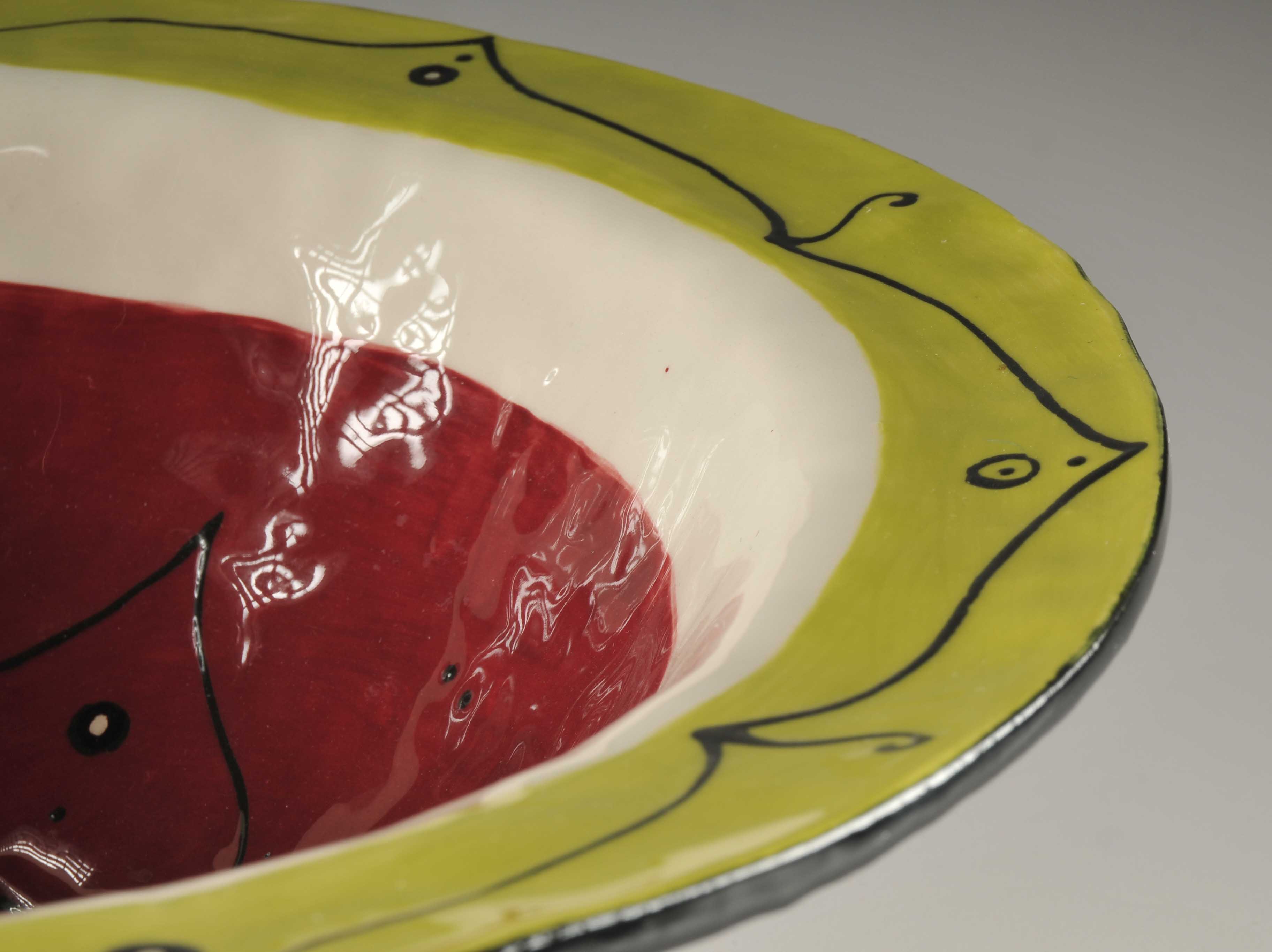 Pottery Serving Bowl