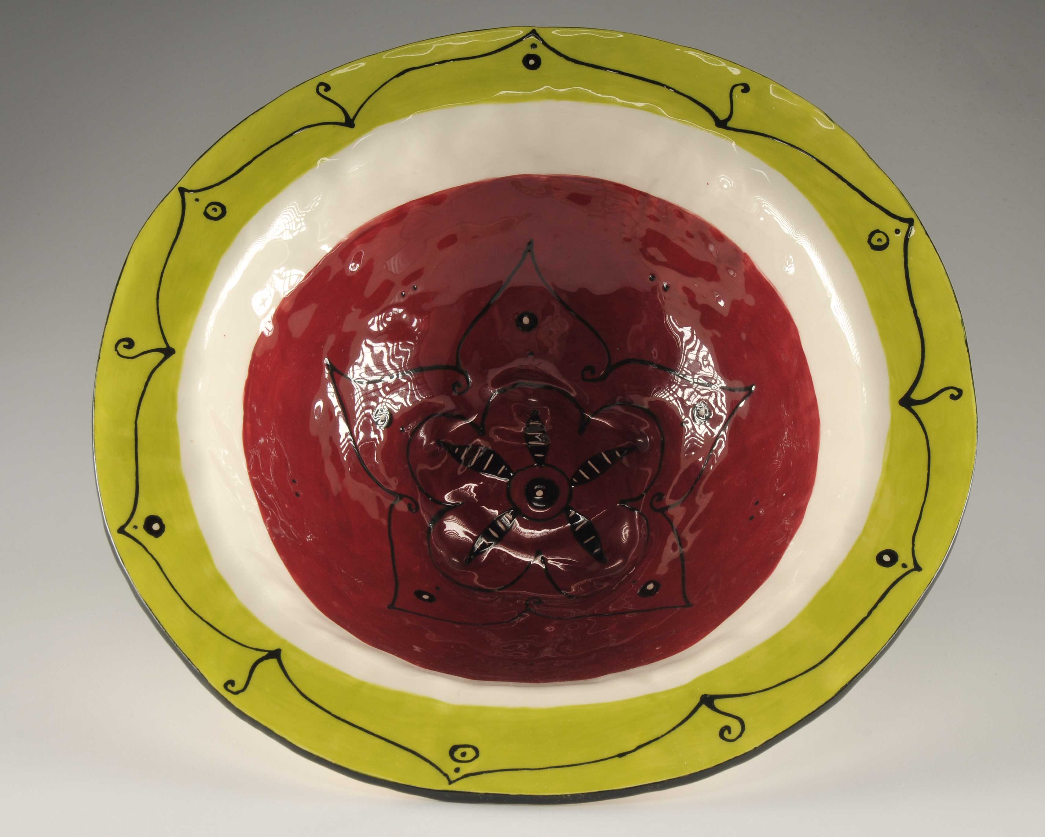 Pottery Serving Bowl