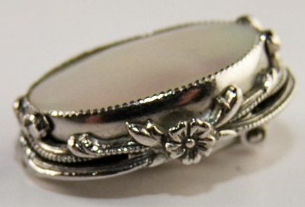 Two pair of vintage Whiting & Davis Co. clip back earrings 