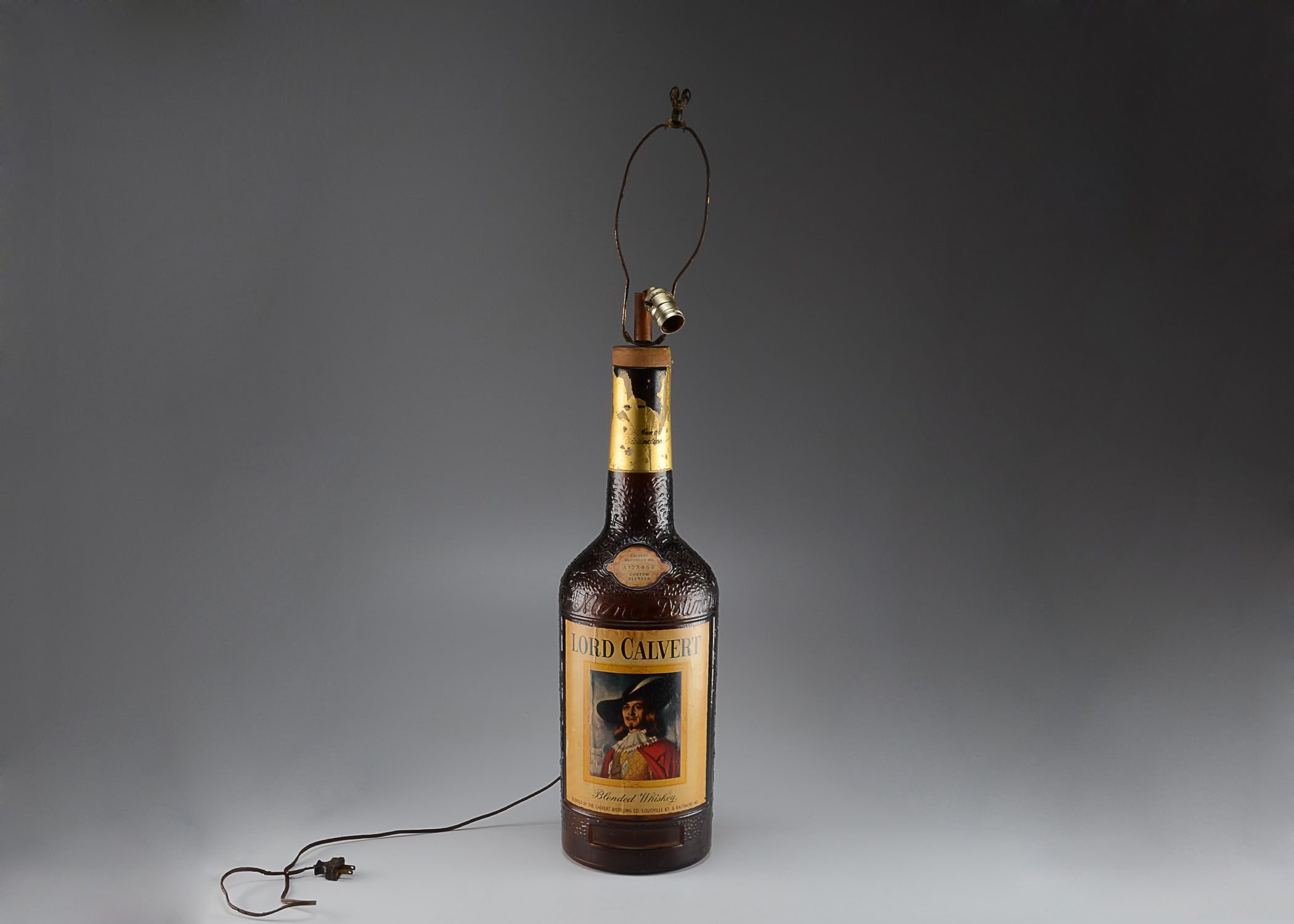 Lord Calvert Bottle Lamp