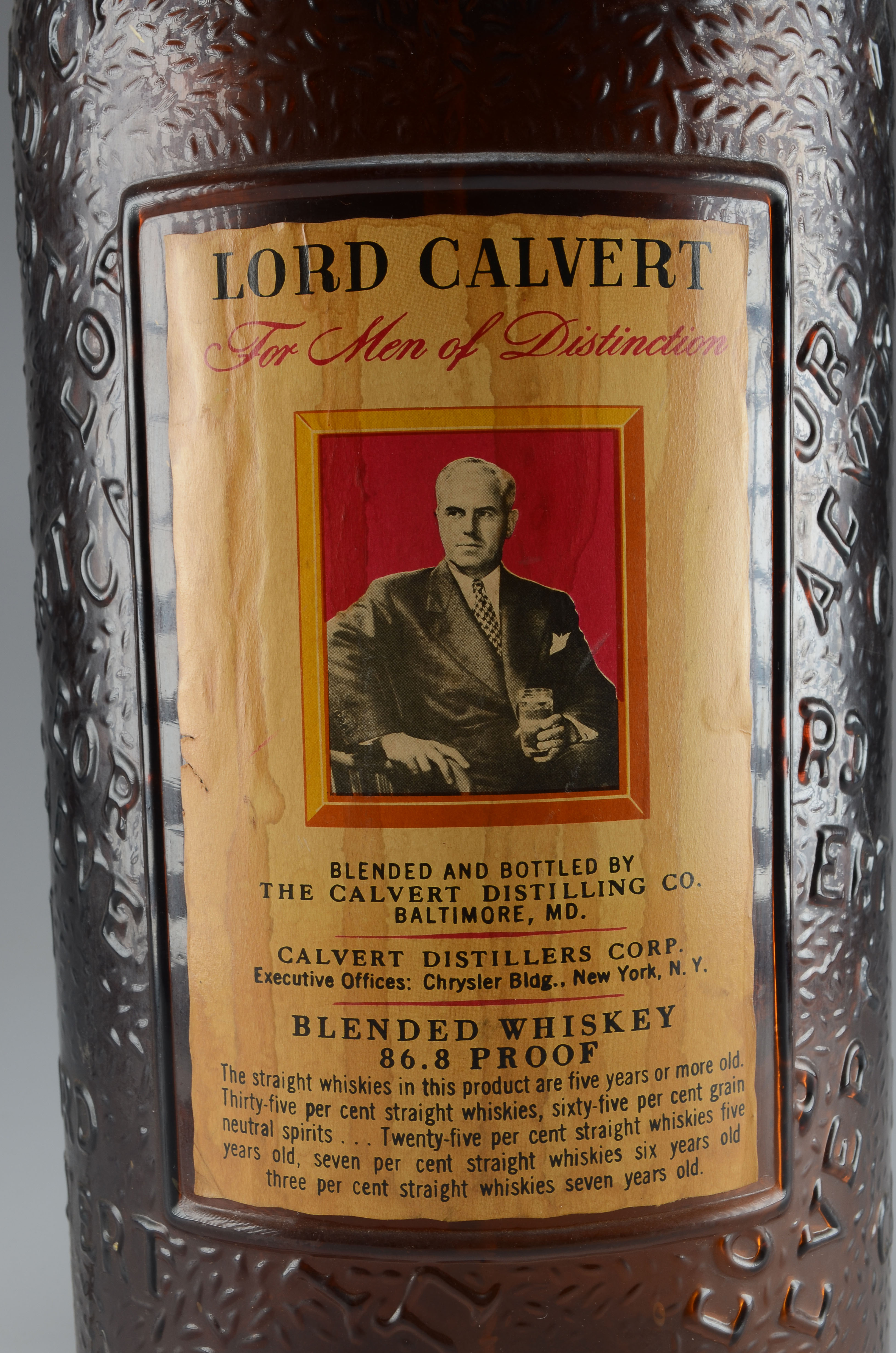 Lord Calvert Bottle Lamp
