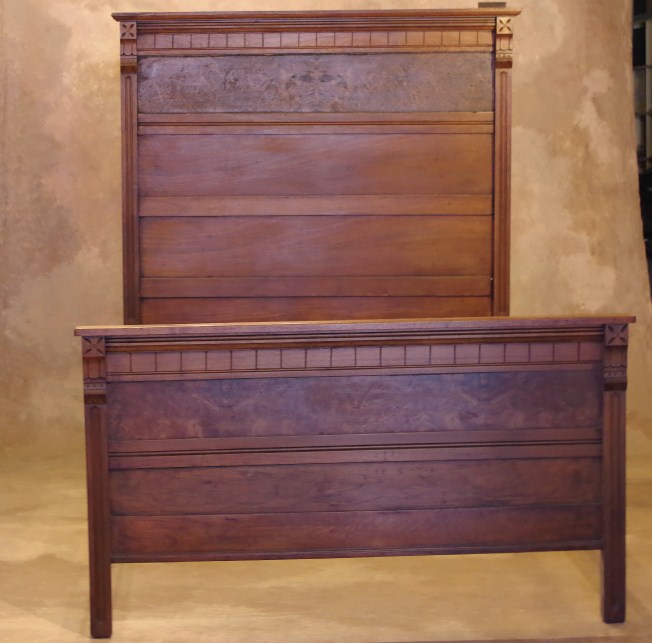 Antique Eastlake Bed