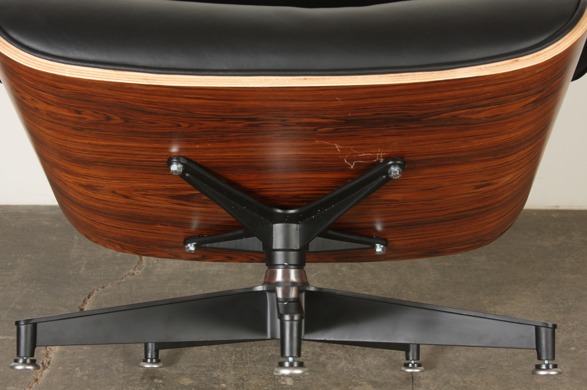 Eames Style Lounge Chair and Ottoman