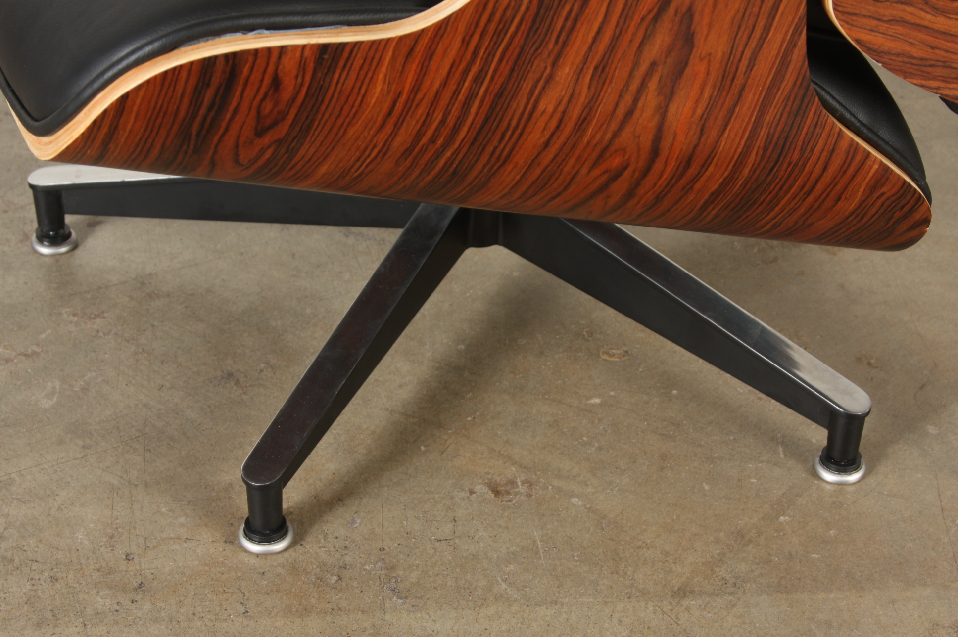 Eames Style Lounge Chair and Ottoman