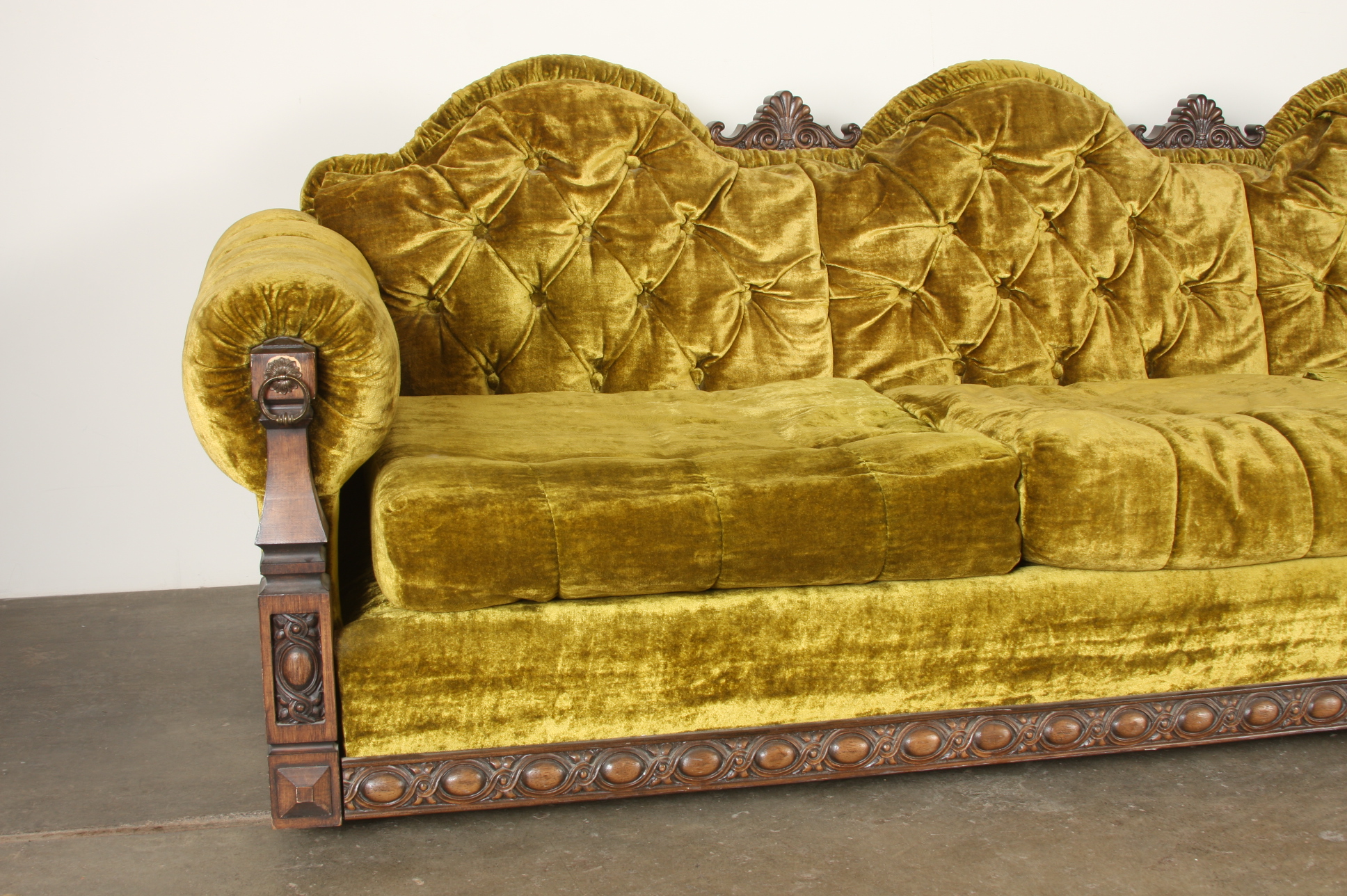 Spanish Revival Style Sofa 