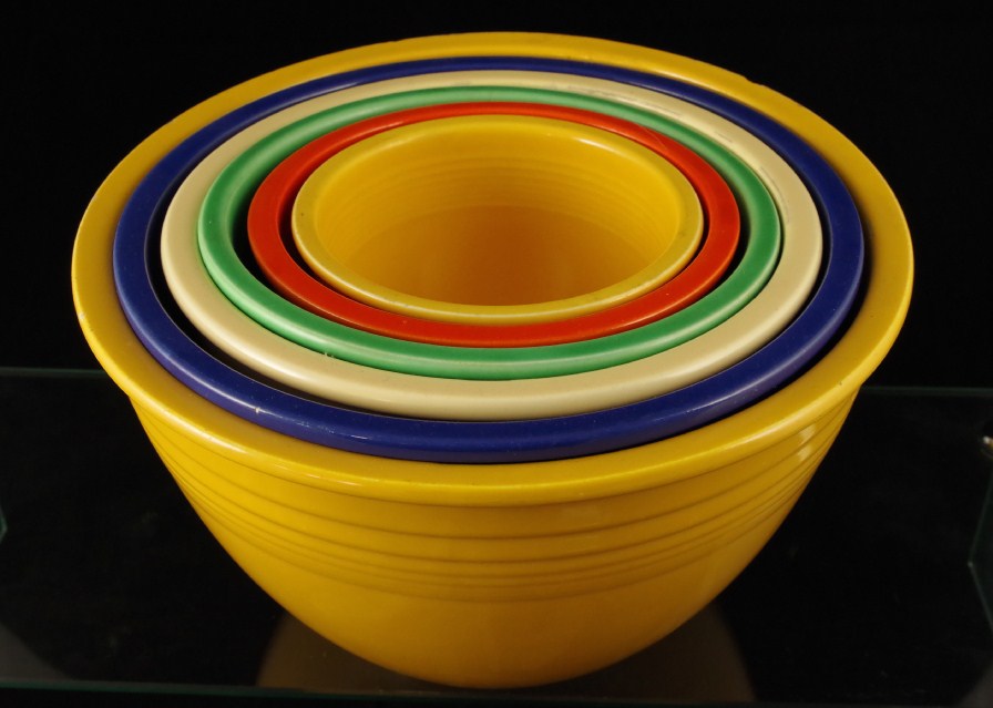 Fiesta newest vintage nesting bowl 1 yellow