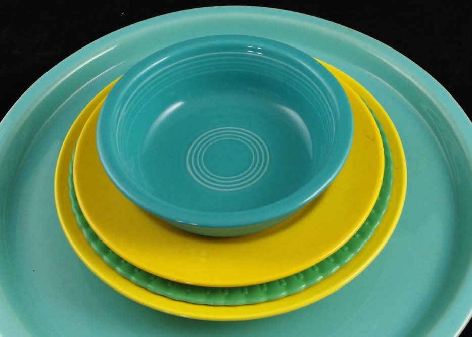 Fiestaware and Pacific Dishes