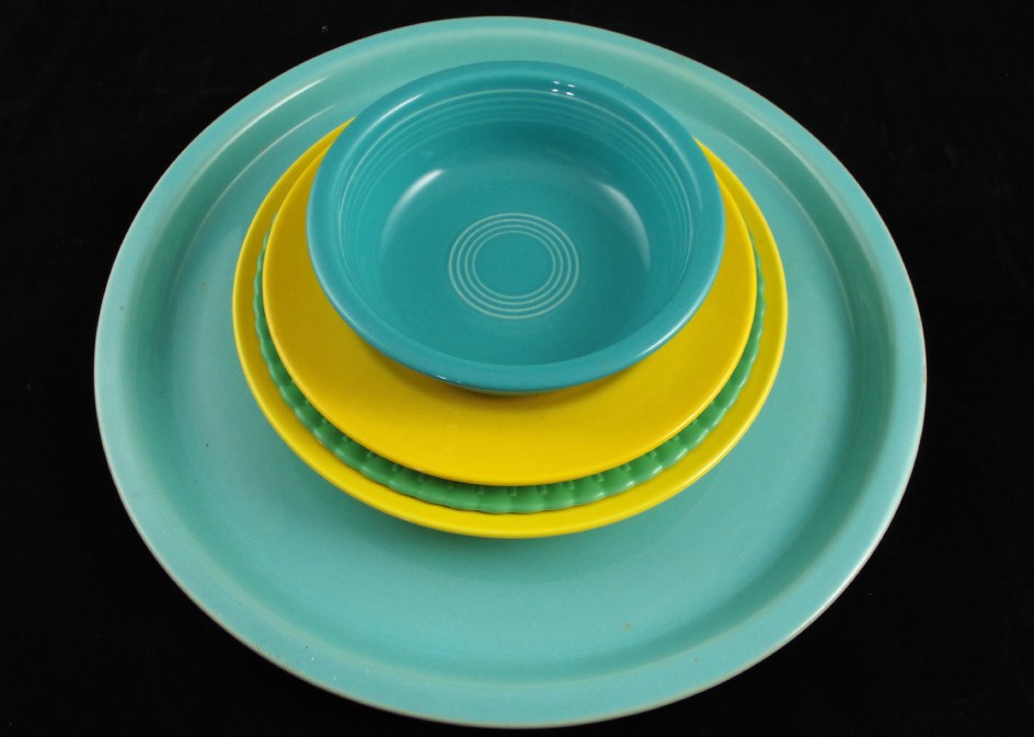 Fiestaware and Pacific Dishes
