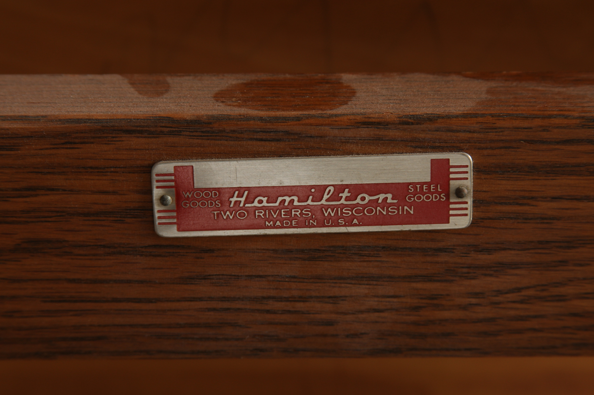 Hamilton Drafting Table, Vintage