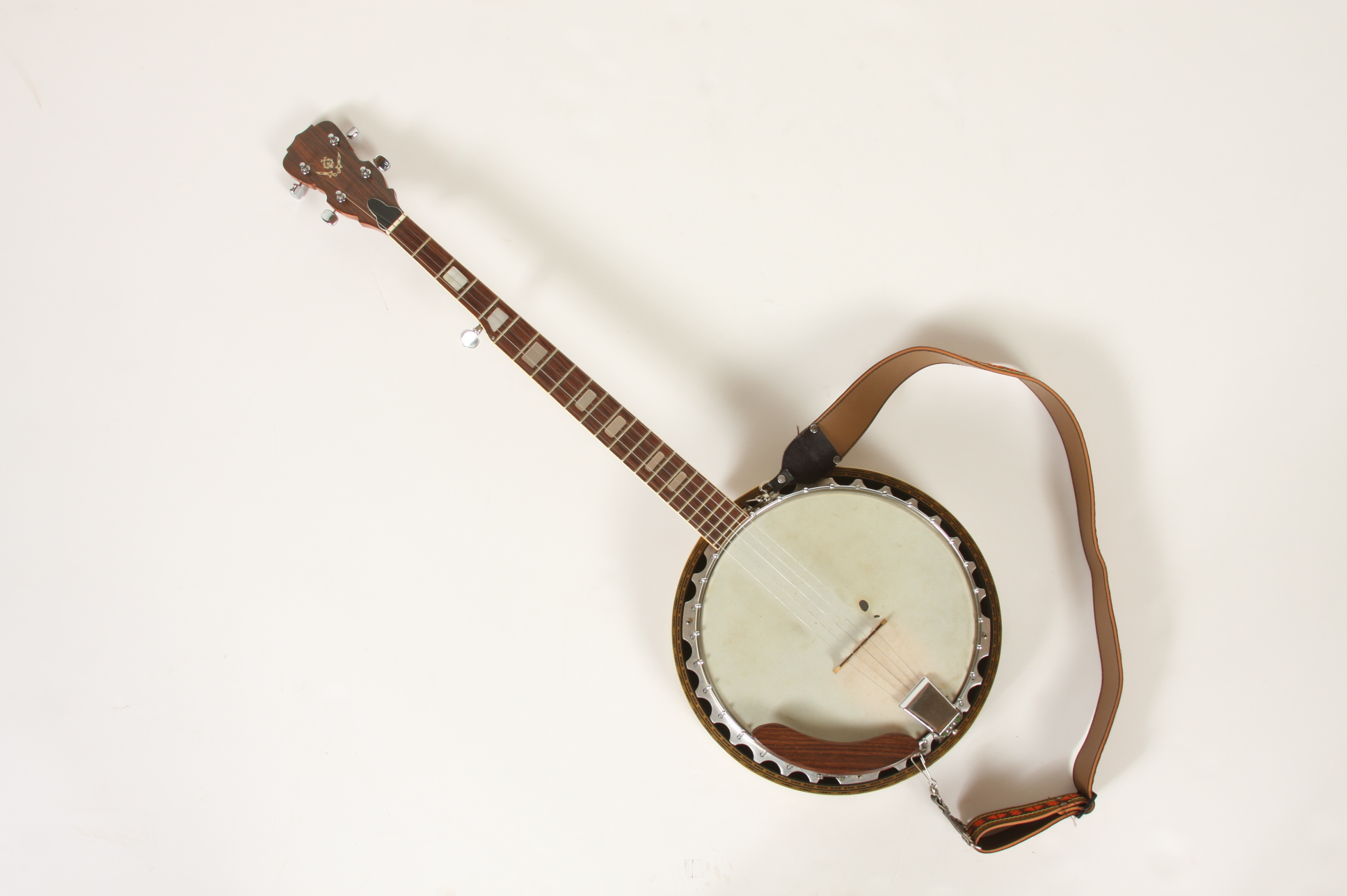 A 5-string Bluegrass Plectrum Banjo