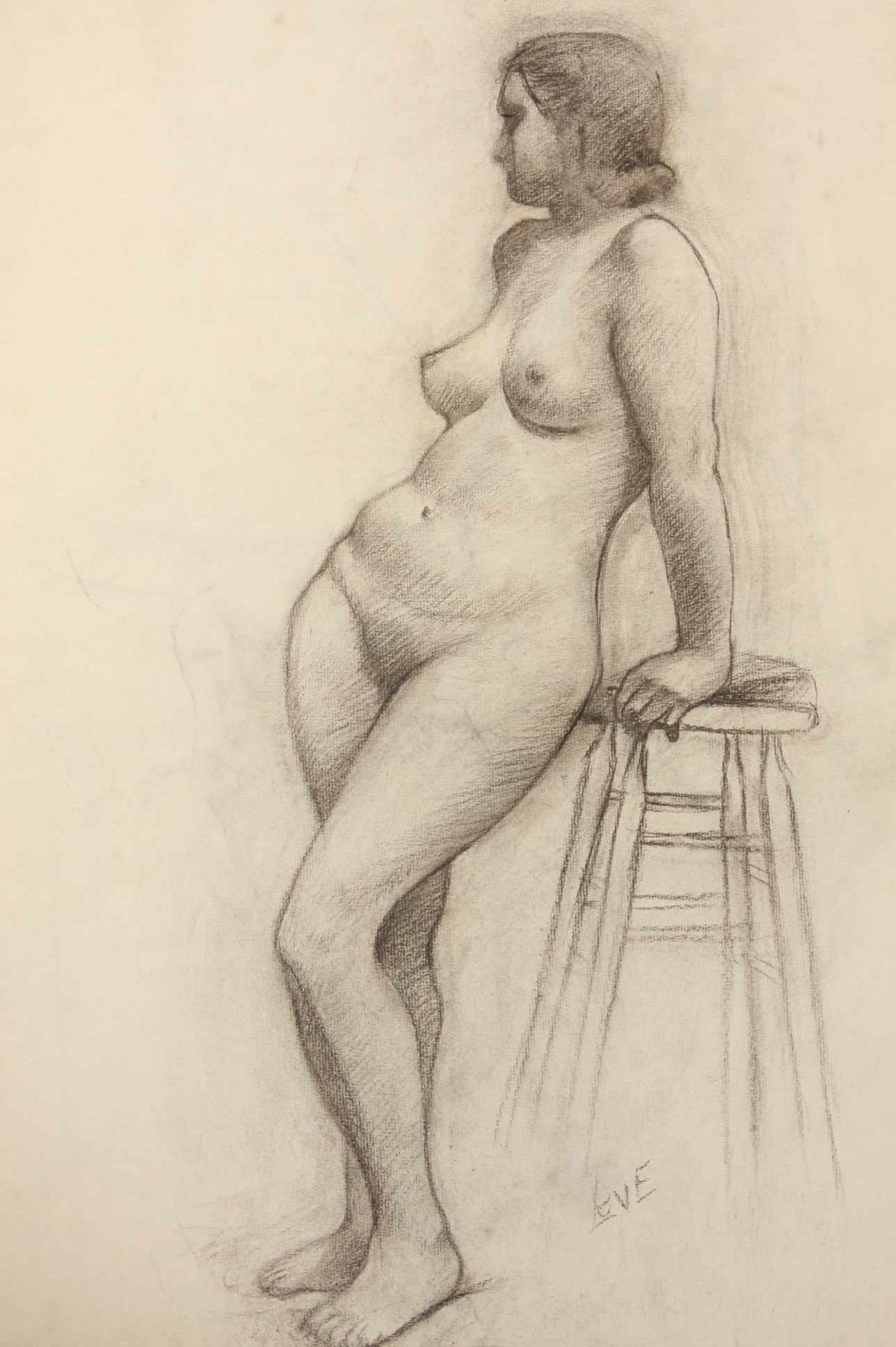 Evelyn Levy Shaw, Lot of 3 Sketches