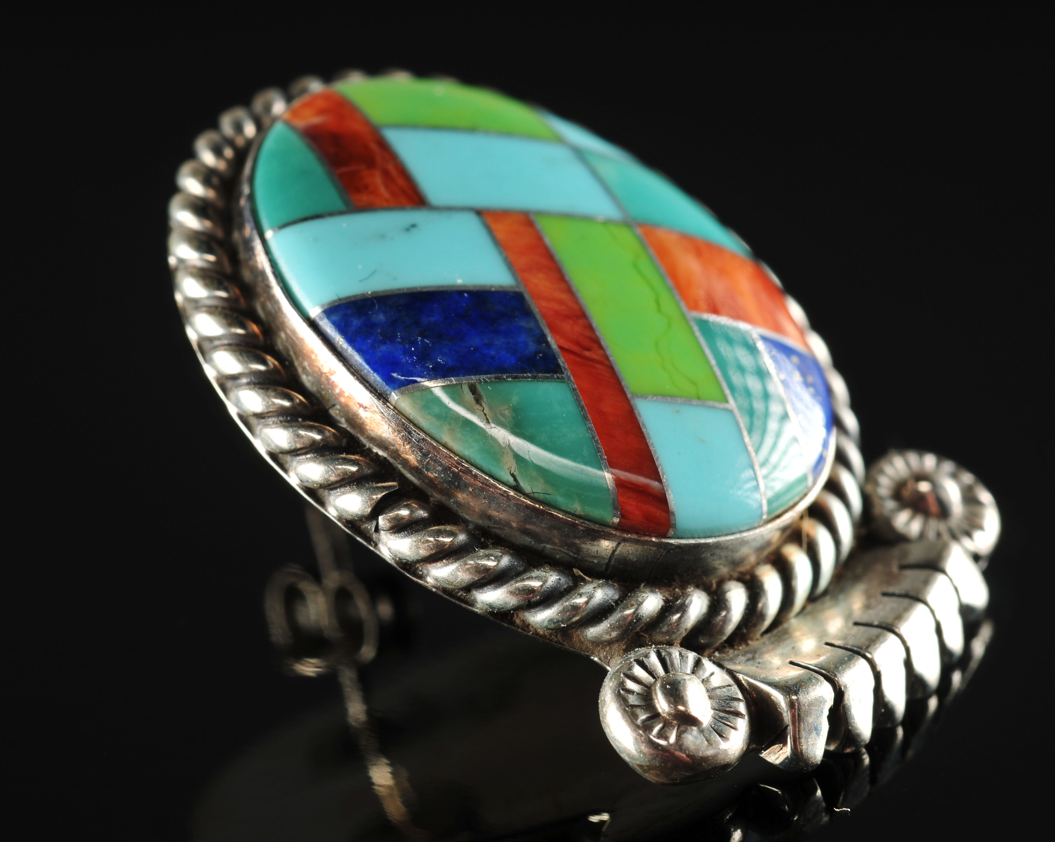 Sterling Navajo Earrings