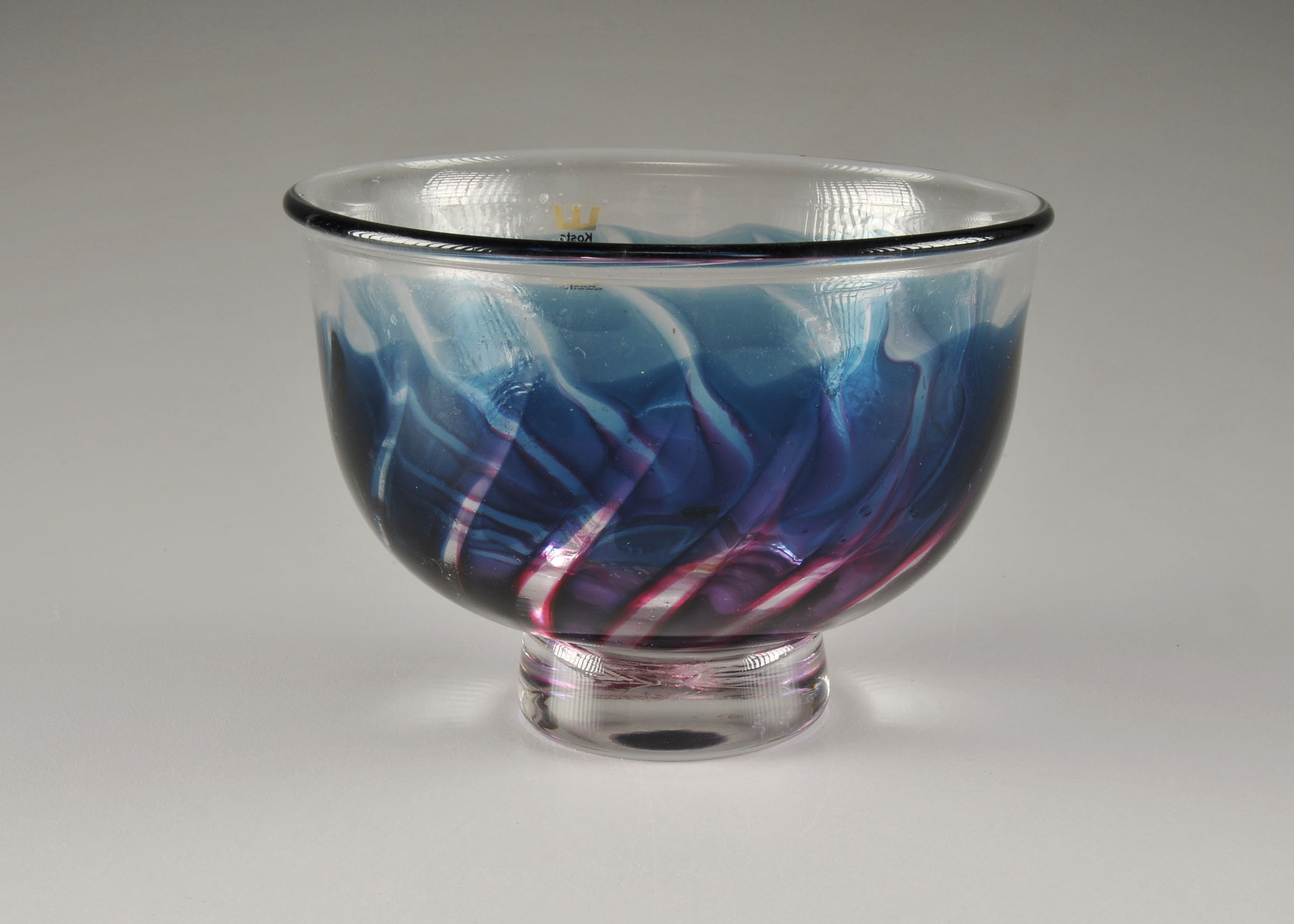 Kosta Swedish Art Glass Bowl