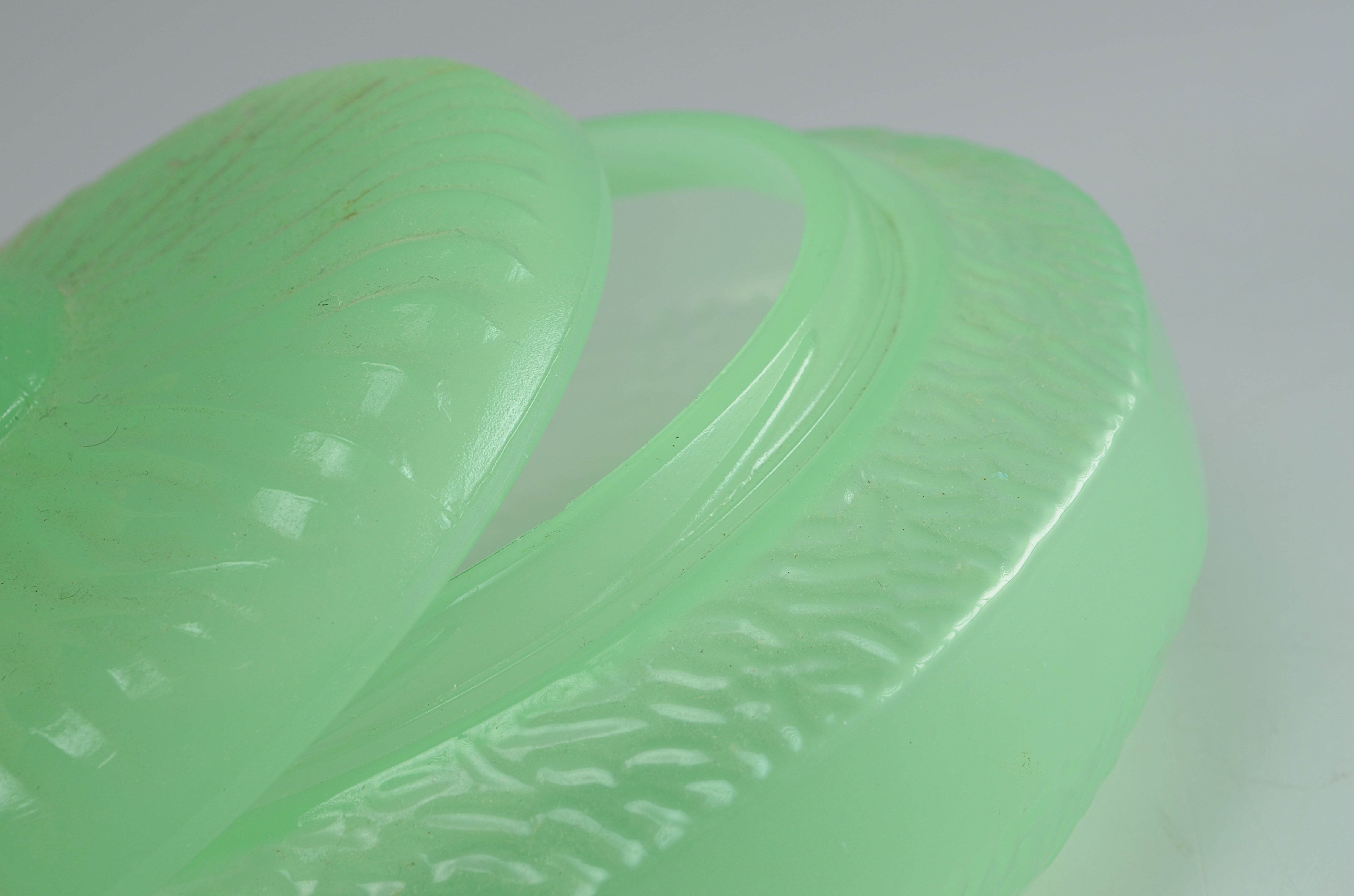 Vintage Jadeite Powder Box