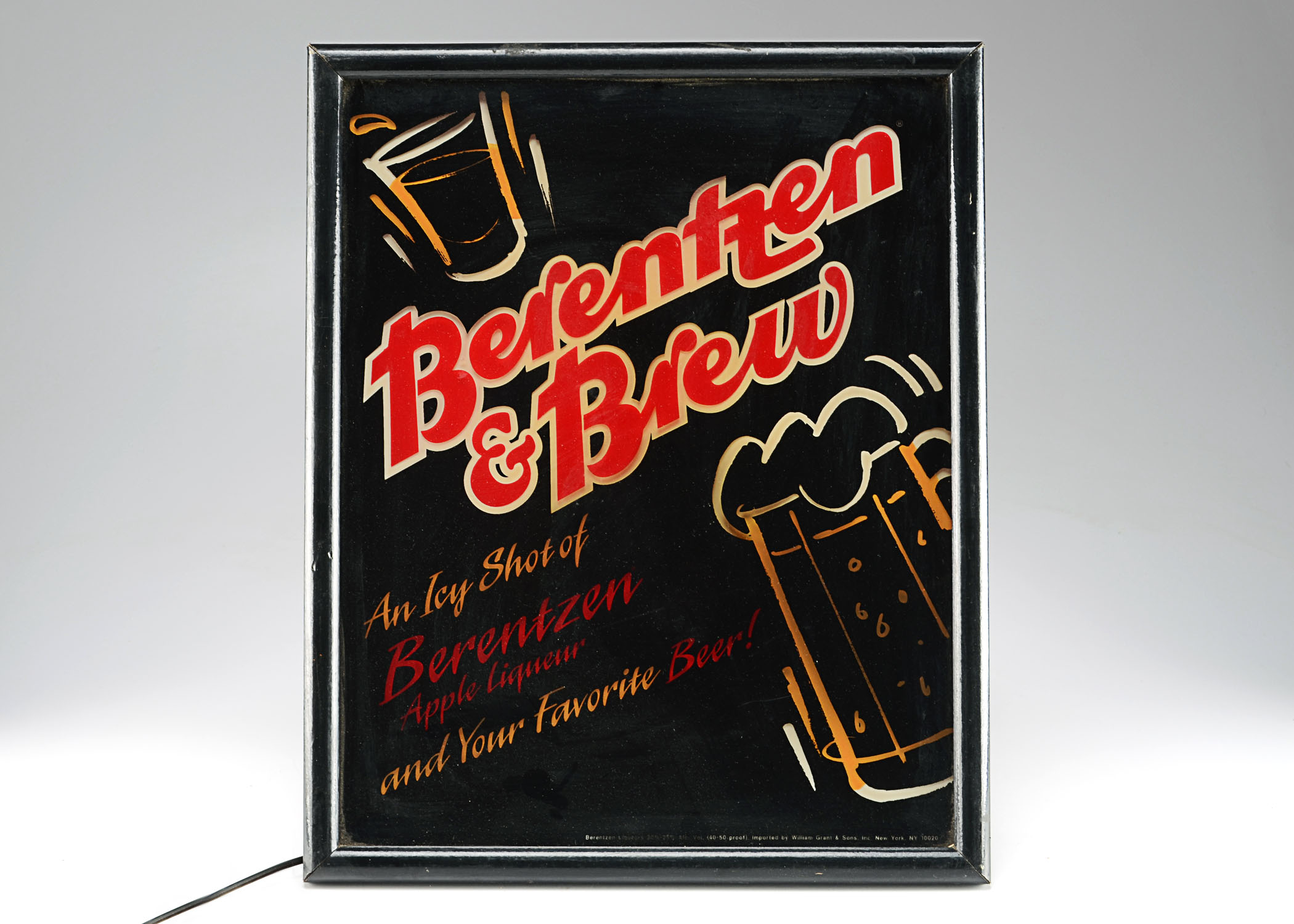 Berentzen & Brew Light-Up Sign