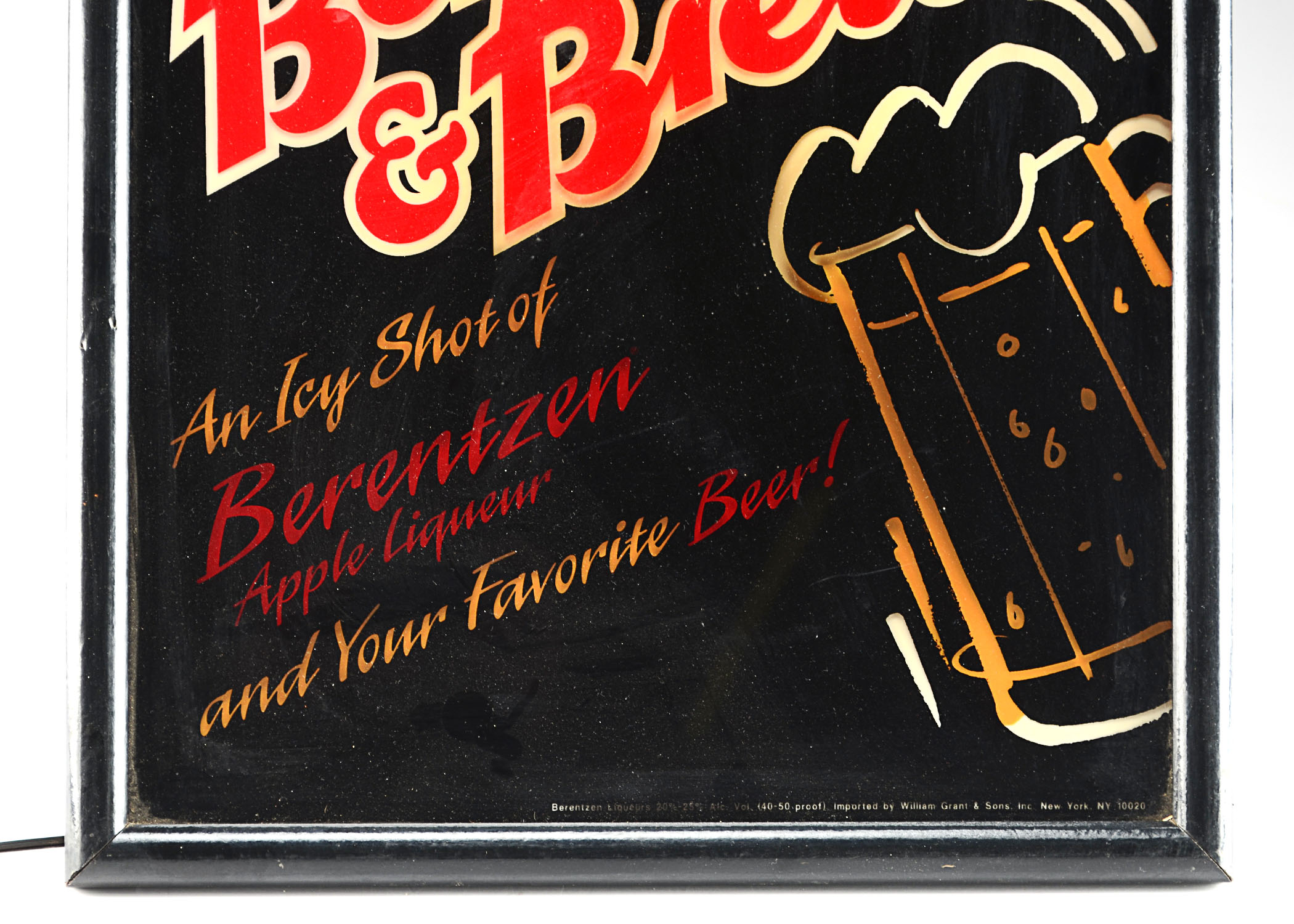 Berentzen & Brew Light-Up Sign
