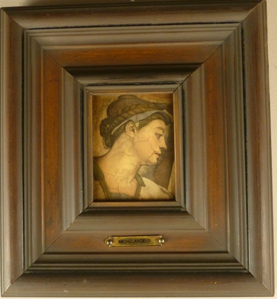 Pair of Framed Michelangelo Reproductions
