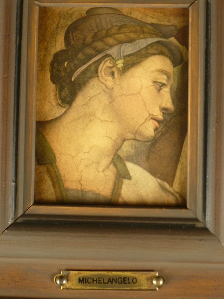 Pair of Framed Michelangelo Reproductions