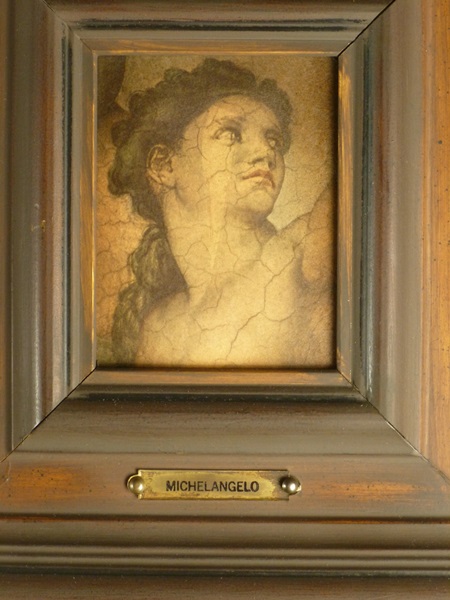Pair of Framed Michelangelo Reproductions