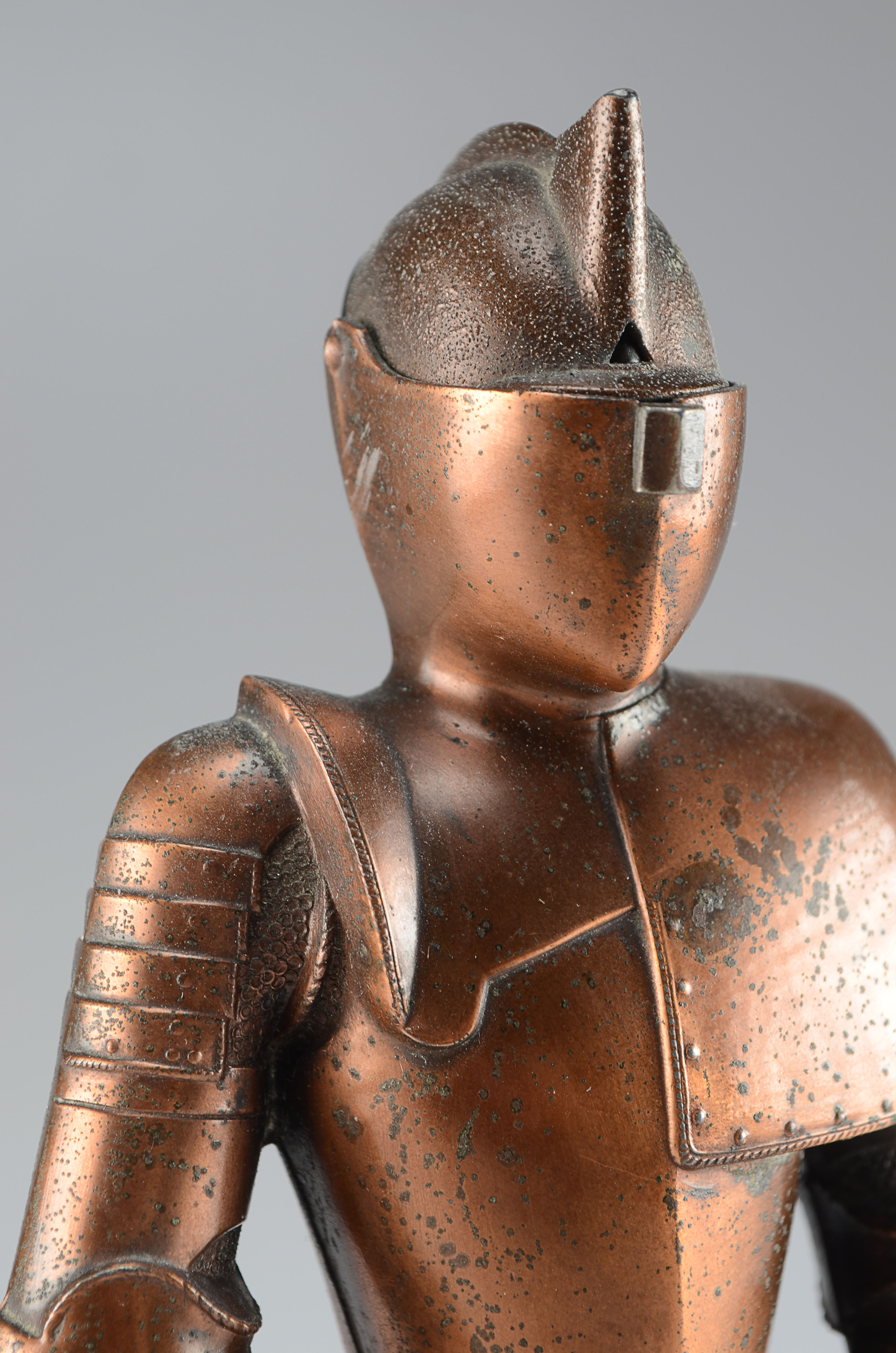 Vintage Figural Knight Table Lighter