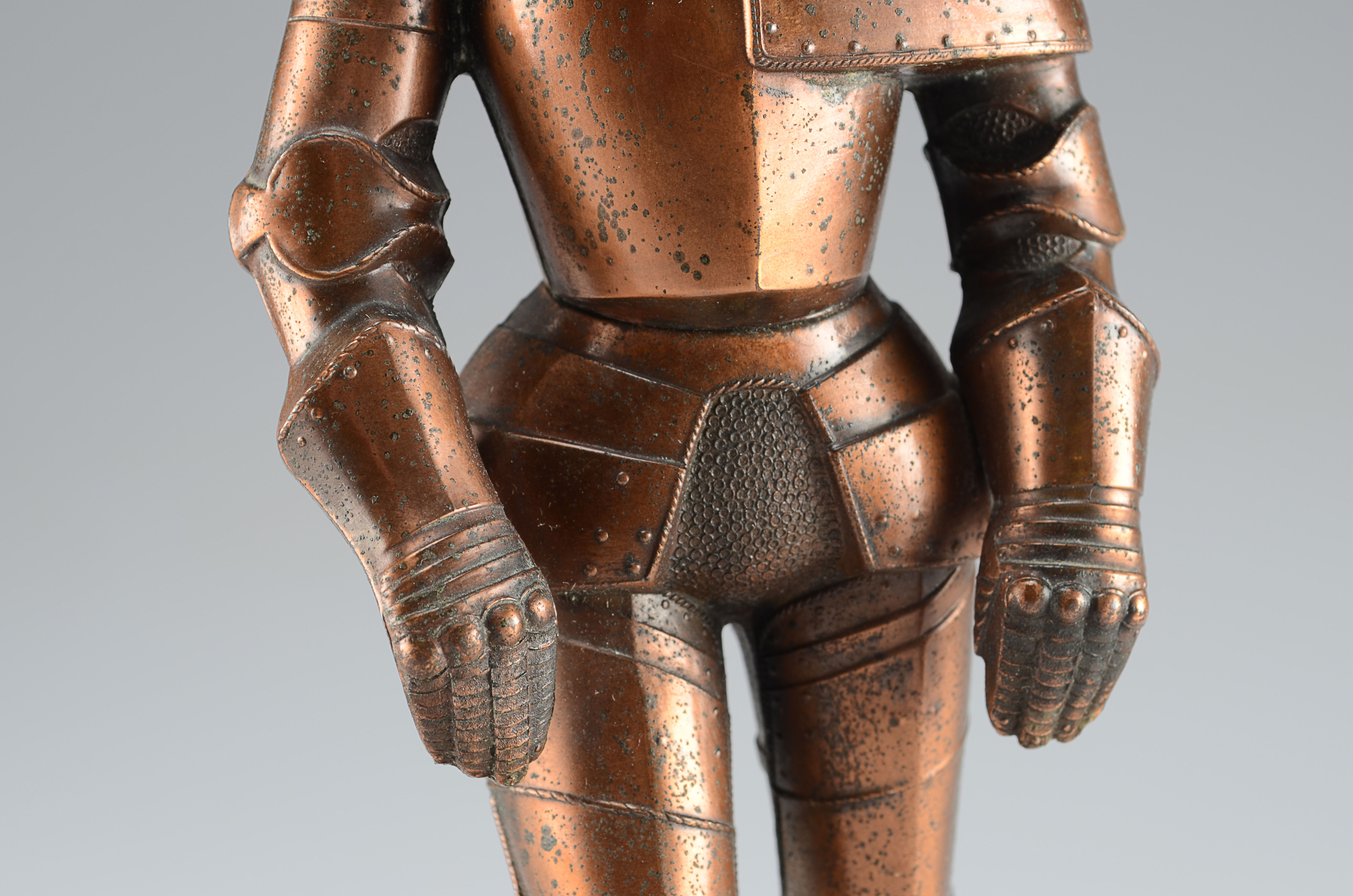 Vintage Figural Knight Table Lighter