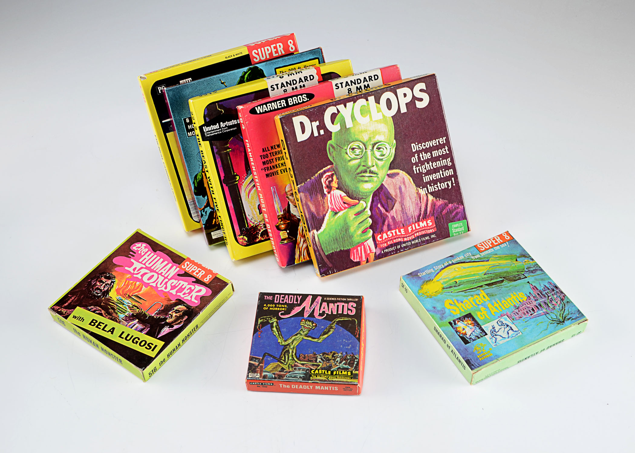 Collection of 8mm Classic Sci Fi Horror Movies