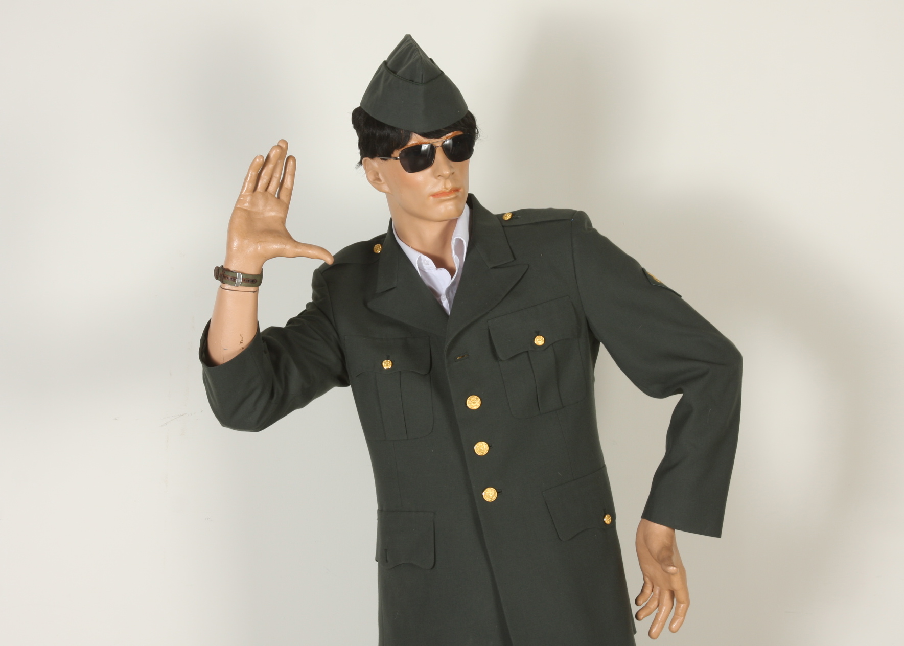 Vintage Military Mannequin