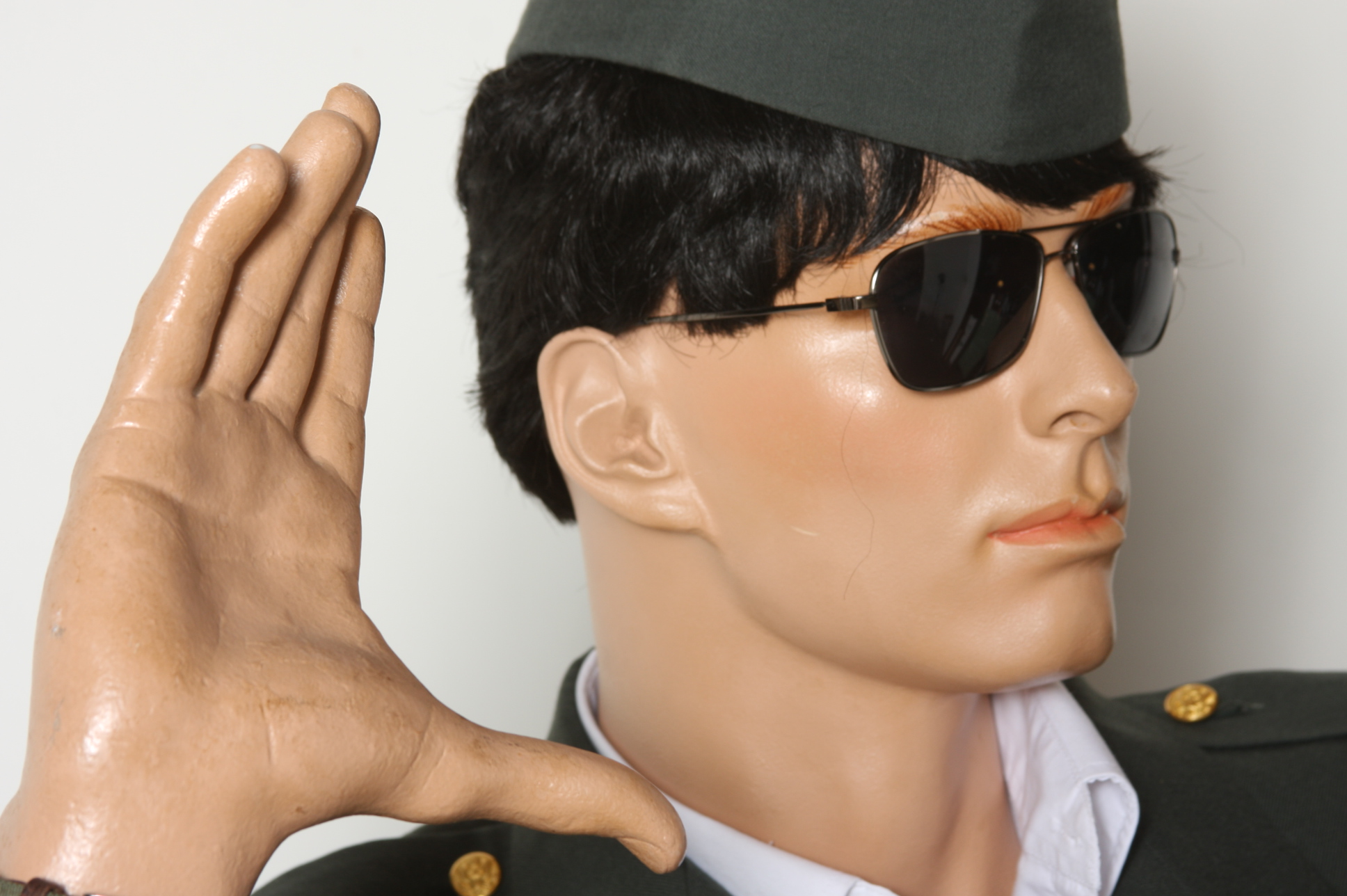 Vintage Military Mannequin