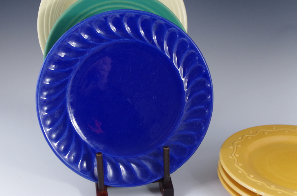 Vintage Fiestaware style plates