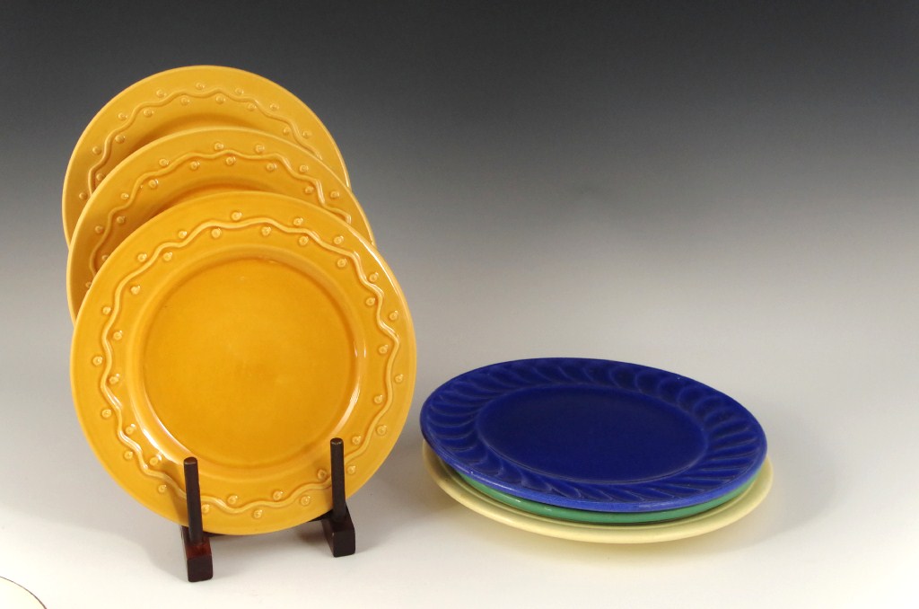 Vintage Fiestaware style plates