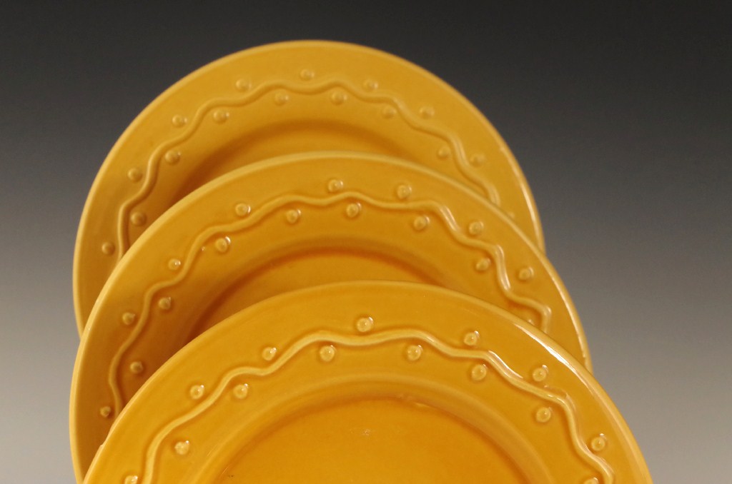 Vintage Fiestaware style plates