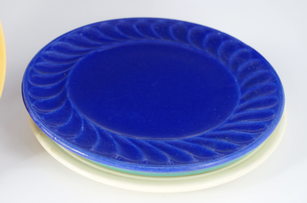 Vintage Fiestaware style plates