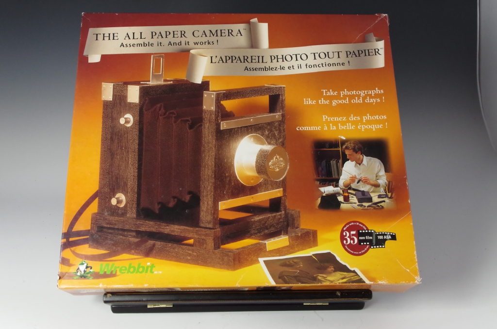 Wrebbit Paper Camera Kit, NIB