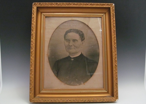 Antique Crayon Portrait