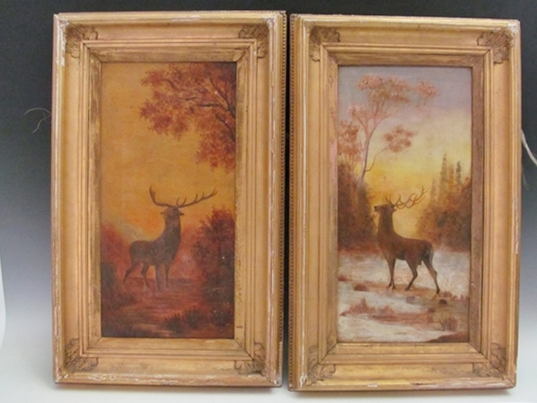Pair of Oil Paintings