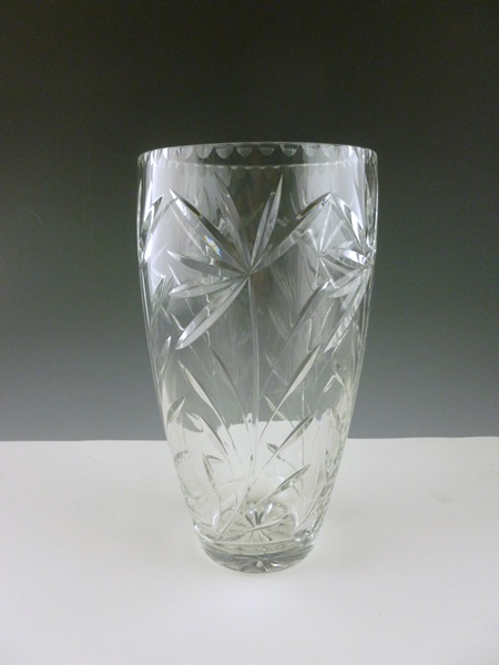 Cut Crystal Vase