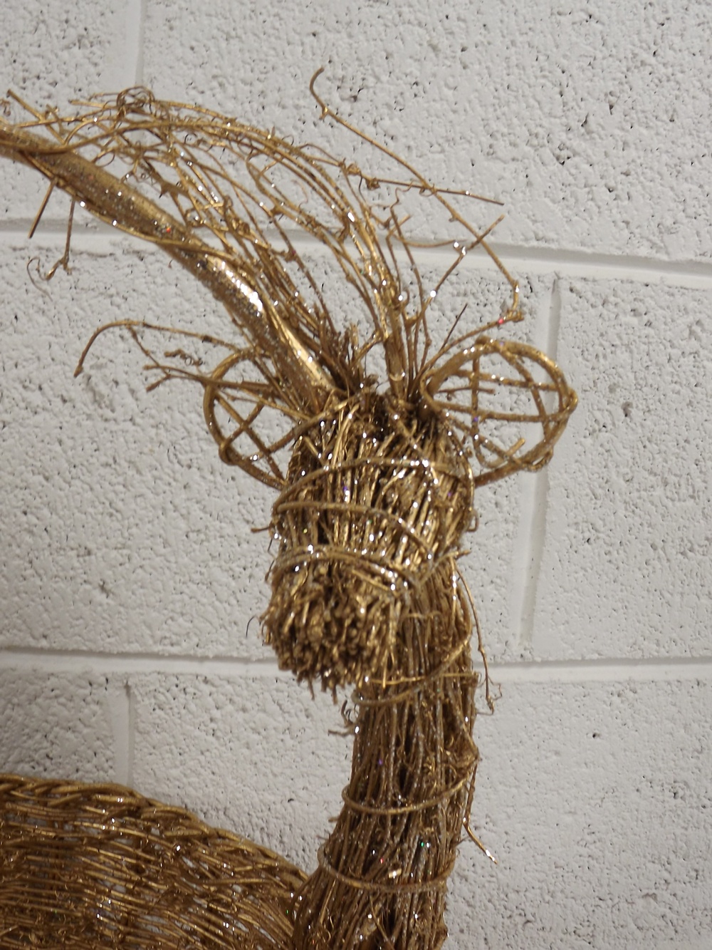 Decorative Christmas Trees, Hassock