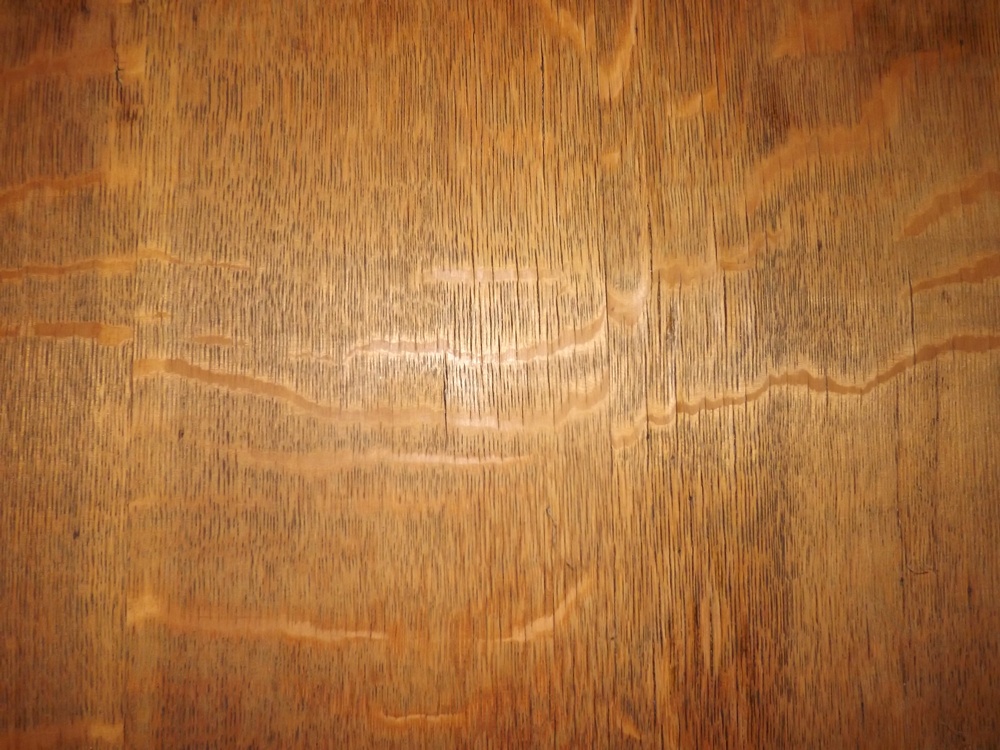 Art Nouveau Oak Headboard