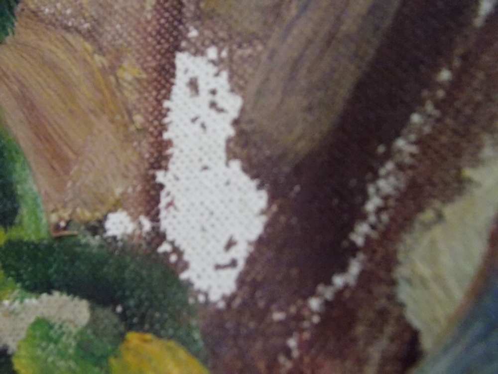 Oil on Board of Home by J.E. Neis