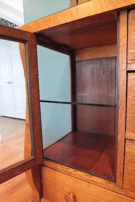 Empire Oak Buffet with Mirror