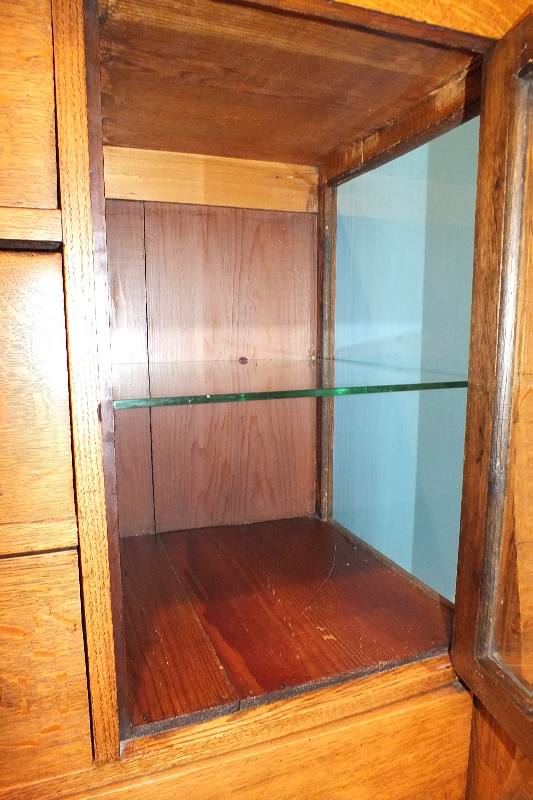 Empire Oak Buffet with Mirror