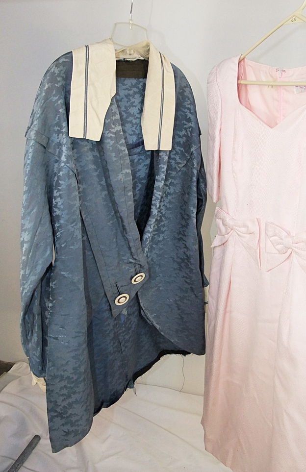 Three articles of vintage clothing including a designer vintage Malcolm Starr 