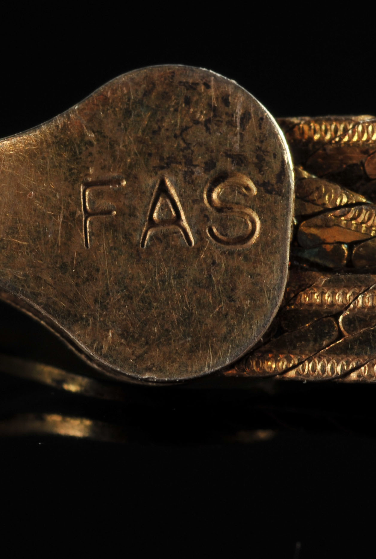 Two sterling silver Vermeil bracelets 