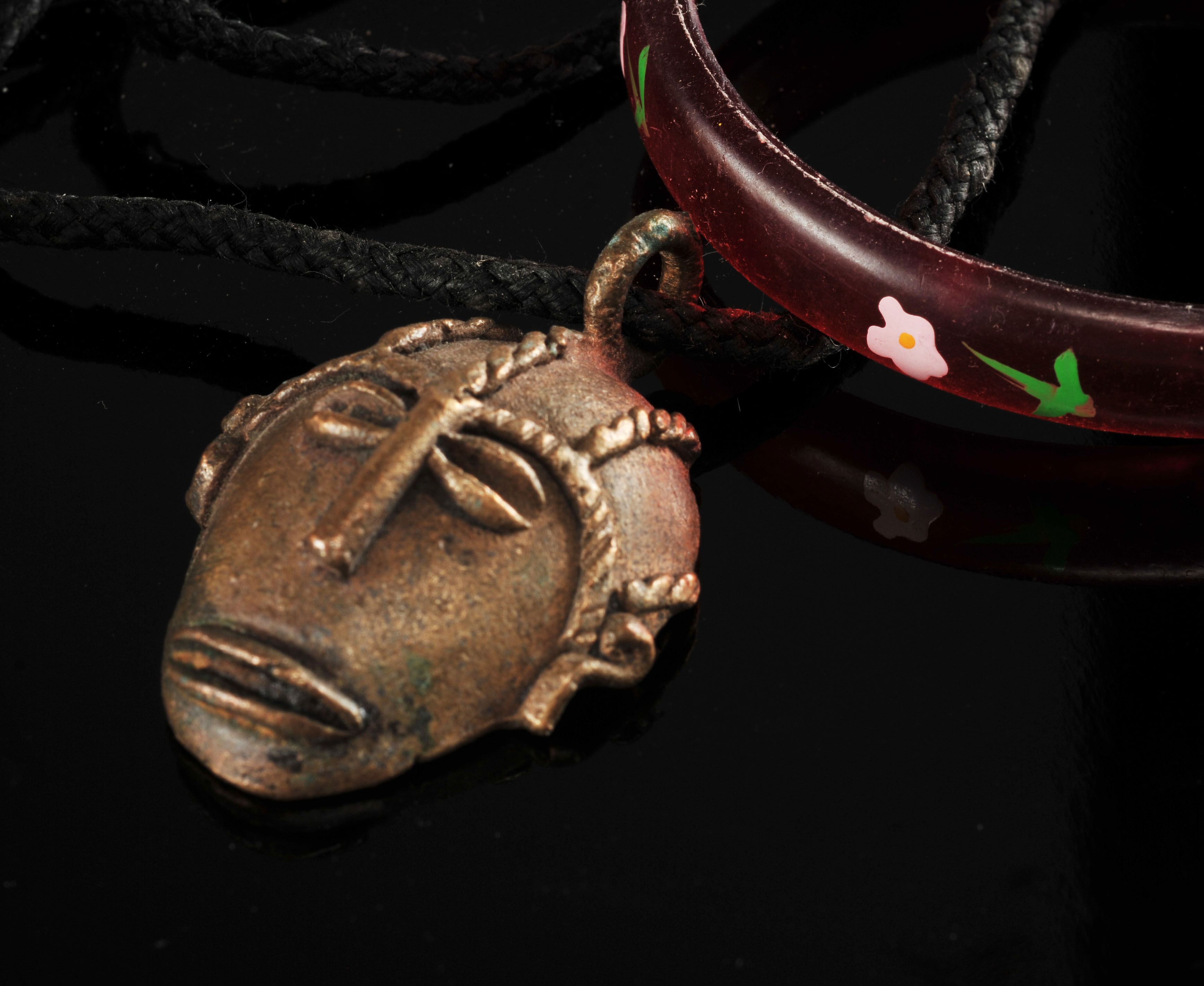 Two gallon size bags full of vintage costume jewelry