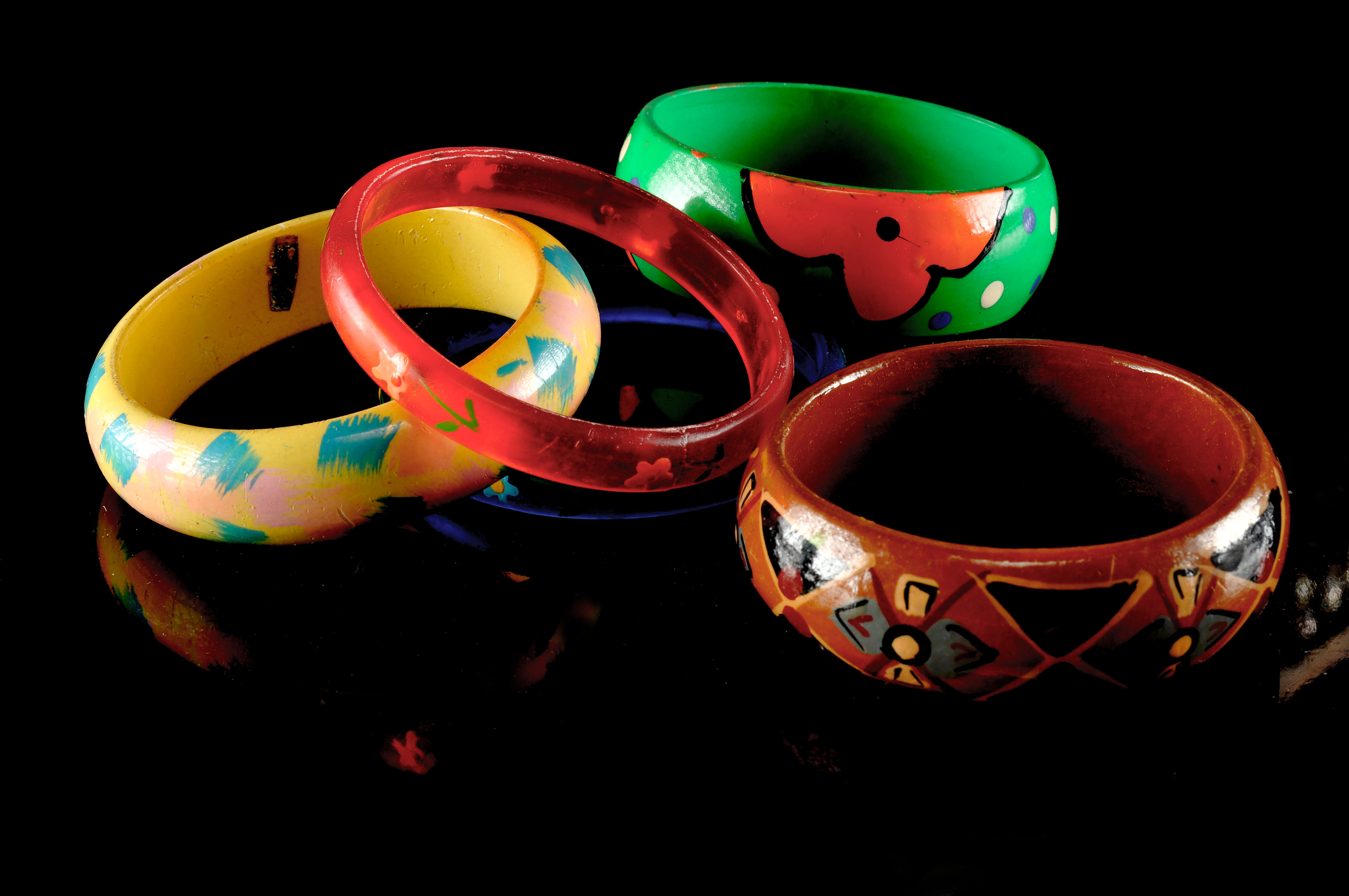 Two gallon size bags full of vintage costume jewelry