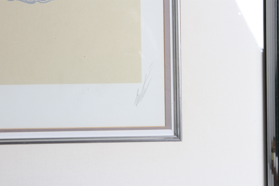 Erte "Lady with a Rose"