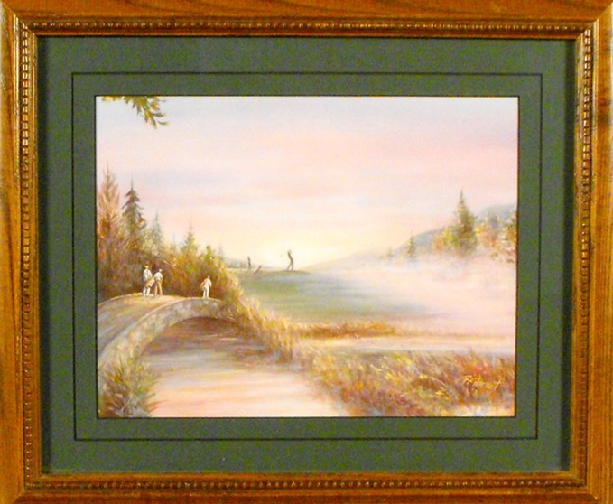 Golf art/collectibles lot