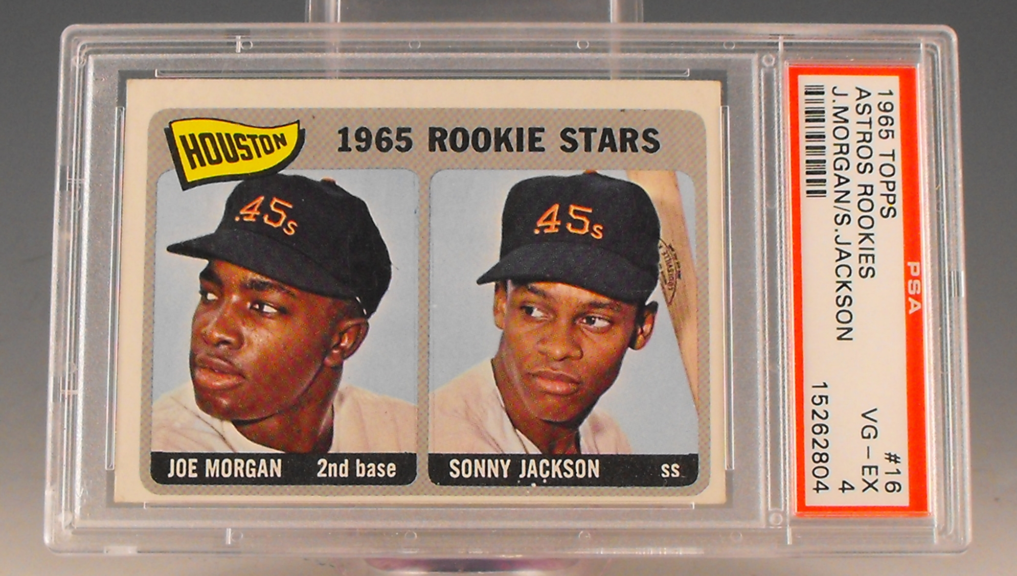 Joe Morgan rookie card